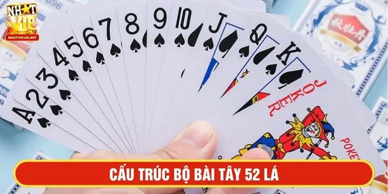 Cấu trúc bộ bài tây 52 lá 